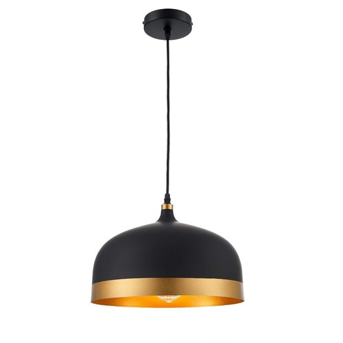 Black gold saturn pendant lamp - saturn,