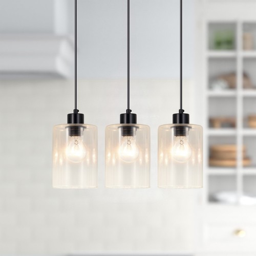 Packs glass chandelier - glass,